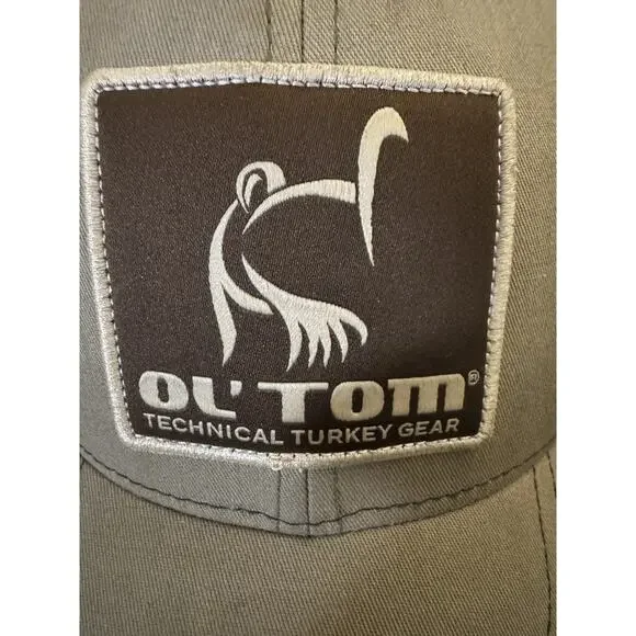 Richardson Hat Ol' Tom Technical Turkey Mesh Back Patch Olive/Black - Picture 2 of 8